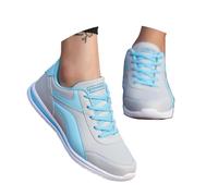 Zapatillas On Mujer - Zapatillas Deportivas De Mujer De Malla Transpirable Sin Cordones para Caminar para Uso Informal Deportes Al Aire Libre Yoga Y Viajes con Suela Antideslizante (Light Blue 40)