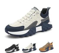 Zapatillas ortopédicas cómodas for Hombre 2024, Zapatos ortopédicos sin Cordones for Hombre 2024, Zapatos for Caminar perfectos for aliviar el Dolor de pies Softsfeel for Hombre (Color : White, Size