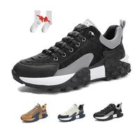 Zapatillas ortopédicas cómodas for hombres 2024, zapatos ortopédicos for hombres, zapatos deportivos suaves, transpirables, antideslizantes e impermeables, zapatos casuales con plataforma for caminar