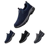 Zapatillas ortopédicas extraanchas antideslizantes para hombre sin cordones anchos, zapatos de trekking para diabéticos, zapatos deportivos ligeros, zapatos deportivos al aire libre, zapatos