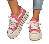 Zapatillas Ortopedicas Mujer Zapatos Mujer CóModos Zapatillas Plataforma Ligeras Ortopédicos Sneakers Clásicos Slip-On Zapatos de Caminata de Malla Respirables Diseno Moderno Cualquier Ocasion