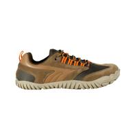 HI-TEC - Zapatillas Barefoot Hombre Figaro Low WP | Deportivas Barefoot Hombre Montaña, Senderismo | Calzado Respetuoso, Cómodo, Minimalista | Ligero, Transpirable y Flexible | Brown, 43