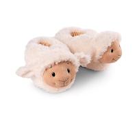 NICI Oveja Sheepmila Talla (M) 34-37 Beige Peluche sostenibles y calentitas niñas-Zapatillas de Animales con Suela Antideslizante-Pantuflas, Color, 34-34(M) (49041)