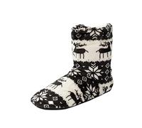 Zapatillas para Casa Mujer, Invierno cálido Navidad algodón Zapatos Interior Zapatillas para Hombres y Mujeres