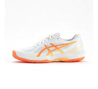 Zapatillas para deportes de interior Mujer, Gel Court Hunter 4 Blanco naranja 39