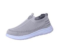Zapatillas para hombre acolchadas con suela gruesa sin caída, almohadillas metatarsianas, zapatillas de malla suave para gimnasio, entrenamiento, con lengüetas profundas, transpirables, ligeras, para