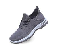 Zapatillas para Hombre Mujer Ortopédicos Cómodos Ligeros Comfortable Breathable Lightweight Deportivas con Suela Alta Fitness Gym Senderismo Deporte Trekking Tenis Slip Sneakers