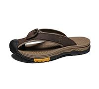 Zapatillas para Hombres Hombres de Verano afuera de la Playa Zapatillas de Madera de la Playa Zapatillas no deslizantes Zapatillas de Chanclas de Solas de Grandes sizegreen, 8.5 UK