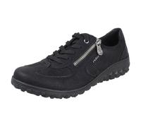 Rieker Zapatos con Cordones para Mujer, Color Negro, Talla 39 EU, Negro, 39 EU