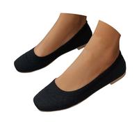 Zapatillas para Mujer Zapatos de Mujer de Punta Estrecha y Profunda, Tacones cuña lanos, Zapatos Cuero sin Cordones, Casuales para Uso Exterior Zapatillas Verano Comodas (41)
