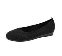 Zapatillas para Mujer Zapatos de Mujer de Punta Estrecha y Profunda, Tacones cuña lanos, Zapatos Cuero sin Cordones, Casuales para Uso Exterior Zapatillas Verano Comodas (42)