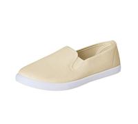 Zapatillas para Mujer Zapatos de Mujer de Punta Estrecha y Profunda, Tacones cuña lanos, Zapatos Cuero sin Cordones, Casuales para Uso Exterior Zapatillas Verano Comodas (Khaki #3, 36)