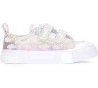 Conguitos - Zapatillas Bajas de Bebés Doble Tira Adherente Multicolor para Niña (Multicolor/Talla 23)