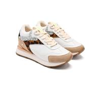 Zapatillas Piel CUÑA Leopardo ETNA