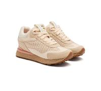 Zapatillas Piel CUÑA Rafia Harding