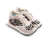 Zapatillas Piel Estampado Animal CUÑA BARODA