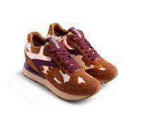 Zapatillas Piel Estampado Animal CUÑA MACKFORD