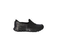 Skechers Zapatos de mujer Sure Track Piel negra Talla 41 EU
