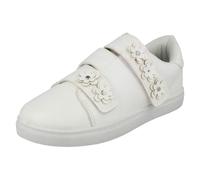 Zapatillas Planas Casuales Para Niñas Con Estribos De Flores - H2R460