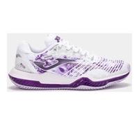 Zapatillas point lady 25 pista dura mujer blanco morado 38