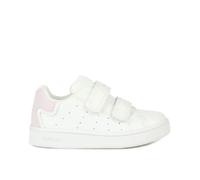Geox Zapatillas B Eclyper Girl A para niñas Blanco con rosa claro 22 EU