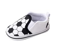Zapatillas Primeros Pasos Bebe-Zapatos De Primavera Y Verano para NiñOs Y BebéS, Zapatos Informales para NiñOs Y NiñAs, Zapatos Ligeros De Fondo, CóModos Estampados De FúTbol