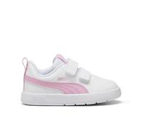 Puma Tenis Courtflex V3 Unisex para niños, Puma Blanco, Rosa, Lila, 26 EU