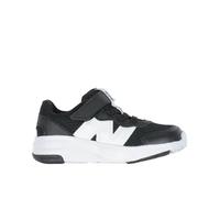 New Balance 578V1 Bungee Lace with Top Strap, Zapatillas, Black/White, 33 EU