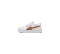 Zapatillas puma carina 3.0 animal v, white lig, niña 30