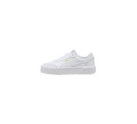 Zapatillas puma carina mia, white- gold, mujer 38.5