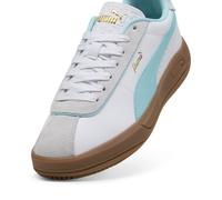 PUMA Zapatillas Club Klassika Mujer 40 White Safe Lake Feather Gray Blue