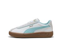 PUMA Zapatillas Club Klassika. Color Blanco/Azul Claro