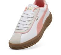 PUMA Club KLASSIKA, Zapatillas Mujer, White-Pink Fruit-Vapor Gray, 40.5 EU