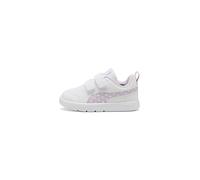 PUMA COURTFLEX V3 Dotty V INF, Zapatillas Bebé-Niñas, White-Lilac Frost, 21 EU