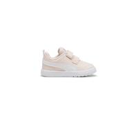 Zapatillas puma courtflex v3 v infantil rosa blanco 22