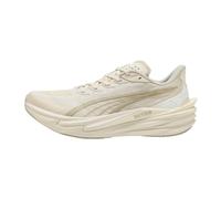 Zapatillas Puma Deviate NITRO 4 Beige Blanco SS26