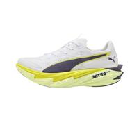 Zapatillas Puma Deviate NITRO Elite 4 Blanco Amarillo SS26 Mujer, Talla 37 - EUR
