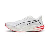 Puma Deviate Pure Nitro White / Ultra Red / Silver Calzado de running de hombre UK 10