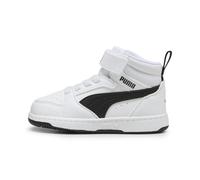 Zapatillas PUMA Rebound V6 Mid para bebé, Calzado, Blanco, 22