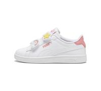 Zapatillas PUMA Smash 3.0 Badges para niños, Calzado, Blanco, 27.5
