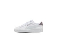 Zapatillas Puma Smash 3.0 casual blancas talón rosa - Talla: 36