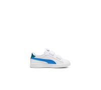 Zapatillas puma smash 3.0 l v infantil blanco azul 25