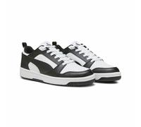 PUMA Rebound V6 Low, Zapatillas Unisex adulto, Puma White Puma Black Puma White, 45 EU