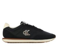 Calvin Klein Retro Runner ESS Mix Mat Ym0Ym01361 Low Top, Color Negro (Negro/anacardo Claro), 5.5
