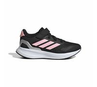 adidas RUNFALCON 5 Shoes Kids, Zapatillas para Correr, Core Black/Pink/Silver Metallic, 30 EU