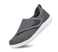 Zapatillas Running Deportivas Hombre ultracómodos Atlético Trabajo Sneakers Comodos Zapatos Casuales con Plataforma Casuales de Gran tamaño Slip-on Sneakers Horma Ancha Zapatos Tenis Fitness Jogging