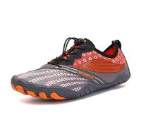 Zapatillas Running Hombre Zapatillas Barefoot Trail Zapatos Trekking Mujer Entrenamiento Fuerza Pilates Ciclismo Anchas Horma Ancha Verde para Andar Gym Flexible Gimnasio Escarpines 46 Cómodas