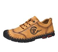 Zapatillas Running Hombre,Zapatos Deportivos de Suelas Blandas Ligero y Transpirable Zapatillas Antideslizante con Cordones Cómodos Zapatos de Correr Caminar Talla Grande