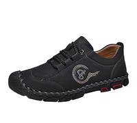 Zapatillas Running Hombre,Zapatos Deportivos de Suelas Blandas Ligero y Transpirable Zapatillas Antideslizante con Cordones Cómodos Zapatos de Correr Caminar Talla Grande