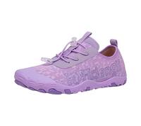 Zapatillas Running Mujer, Antideslizantes Deportivos Zapatos Plataforma Trekking Elegantes Sneakers Zapatillas Mujer, Ortopédicos Caminar Trainers Deportiva Bambas púrpura 45